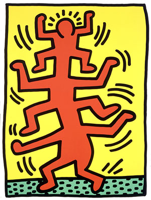 Dato hará Planta Lyón celebra la mayor retrospectiva del artista pop neoyorquino Keith Haring  | elmundo.es