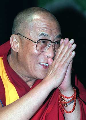 El Dalai Lama en un acto en Pars. (Foto: Francois Mori. AP).