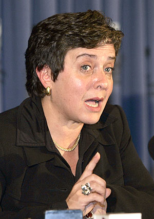 María Isabel Salvador, ministra de Exteriores de Ecuador. (Foto: AP)