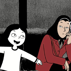 Fotograma de la pelcula de animacin 'Perspolis'.