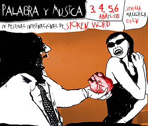 Detalle del cartel del IV Festival Palabra y Msica.