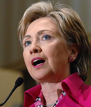 Hillary Clinton, en una convencin en Filadelfia, el pasado 1 de abril. (Foto: AFP)