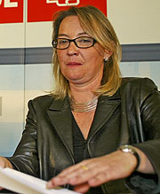 Eva Almunia, en una imagen tomada en 2005. (Foto: Alberto Cullar)