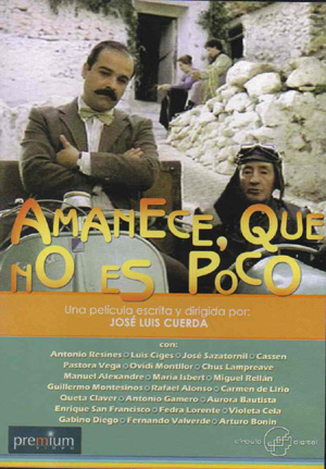 Cartel promocional de la pelcula 'Amanece que no es poco'. (Foto: stage6fullero.es)