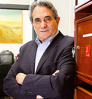 El presidente del grupo socialista en la Diputacin Provincial de Alicante, Antonio Amors. (Foto: Ernesto Caparrs)