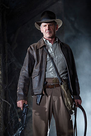 Harrison Ford caracterizado como Indiana Jones. (Foto: Paramount)