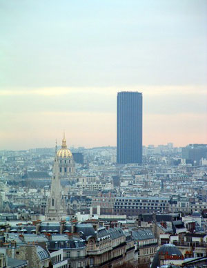 Vista de Pars con el Montparnasse al fondo. (Foto: CedEm)