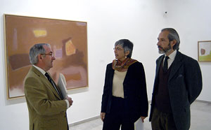 Javier Santamara (izqda.), Ana Martnez Aguilar y Jos Mara Parreo. (Foto: EFE)