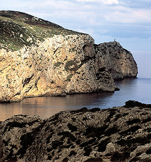 Vista del Cabo Llebeig, en el archipilago de Cabrera en las Islas Baleares. (Foto: Juan Carlos Muoz)