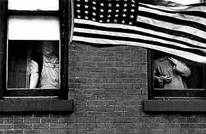 Una de las fotografas de Robert Frank includa en su libro 'Los americanos'.