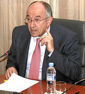 Miguel ngel Fernndez Ordez, presidente del Banco de Espaa. (Foto: Kike Para)