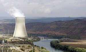 Imagen de la central nuclear de Asc. (Foto: REUTERS)