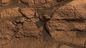 Imagen del grupo de rocas 'El Capitn', en Meridiani planum. (Foto: Science)