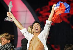 El ganador de Eurovisión 2008. (Foto: Joerg Koch).