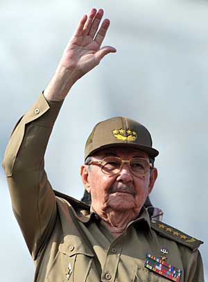 Imagen del pasado 1 de mayo del presidente cubano, Ral Castro. (Foto: EFE)