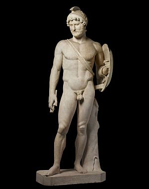 Estatua de Adriano como Marte. (Foto: EFE)