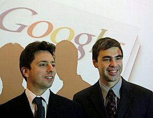 Sergey Brin y Larry Page, fundadores de Google. (Foto: EFE)