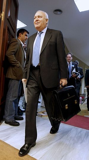 El ministro Moratinos. (Foto: EFE)