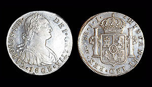 Dos monedas del Arqueolgico que Espaa afirma son idnticas a las halladas por Odyssey. (Foto: REUTERS)