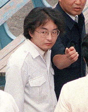 Imagen de archivo de 1989 de Tsutomu Miyazaki. (Foto: AP)