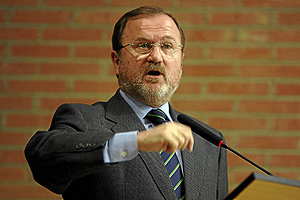 El conseller de Educacin, Alejandro Font de Mora (Foto: JOS CUELLAR).