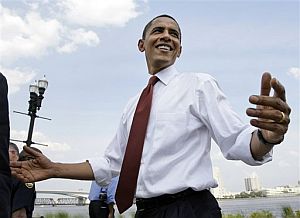 Obama habla con los periodistas en Jacksonville, Florida. (Foto: AP)