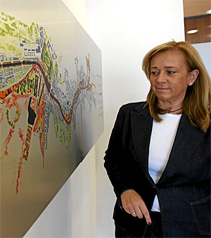 Pilar Martnez, delegada de Urbanismo y Vivienda del Ayuntamiento de Madrid. (C. Miralles)