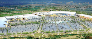 Recreacin del centro de Ikea en Arroyo de Encomienda (Valladolid).
