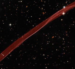 Restos de la supernova SN 1006. (Foto: NASA)