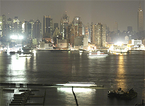 Vista de Manhattan, desde el lado occidental, desde Weehawken. (Foto: AP)