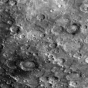 La superficie de Mercurio, captada por la 'Messenger'. (Foto: NASA)