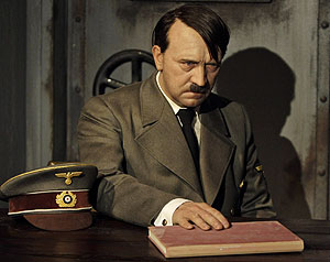 La figura de cera de Hitler en el Museo de Berln. (Foto: AP)