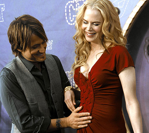 Keith Urban y Nicole Kidman. (Foto: AP)