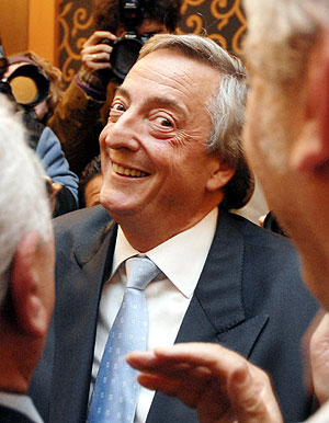 Nstor Kirchner, ex presidente y esposo de Cristina Fernndez. (Foto: AFP)