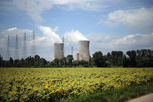 Central nuclear de Tricastin, donde se registr el accidente. (Foto: AFP)