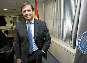 Alberto Saiz, en la sede del CNI, en una imagen de archivo. (Foto: C. Barajas)