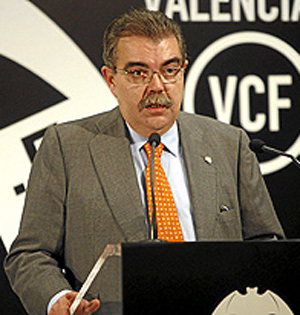 Juan Soler, mximo accionista del Valencia (Foto: BENITO PAJARES).