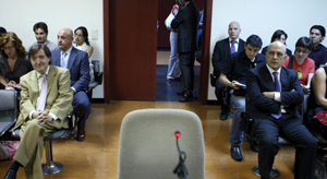 Jimnez Losantos y Zarzalejos, durante el juicio. (Foto: EFE)
