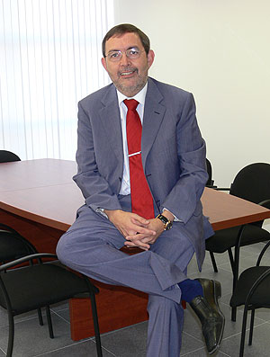 El presidente del RCD Mallorca, Vicente Grande. (Foto: Cati Cladera).