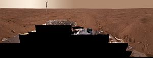 Imagen del vehculo explorador 'Phoenix' en Marte. (Foto: NASA)