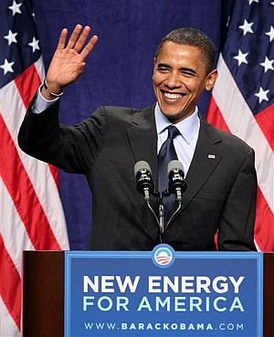 Obama, durante su discurso en Michigan. (Foto: AP)