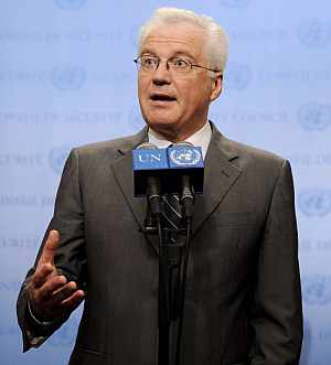 El embajador de Rusia ante las Naciones Unidas, Vitaly Churkin. (Foto: EFE)
