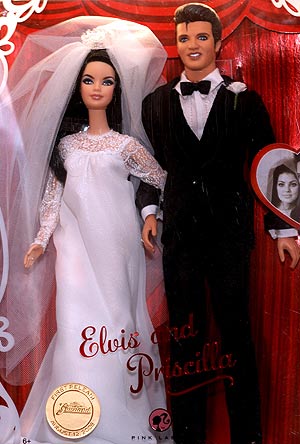 Edicin especial de Elvis y Priscilla el da de su boda. (Foto: AP)