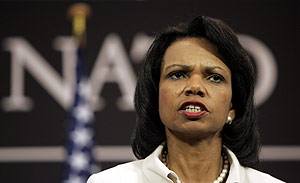 La secretaria de Estado de EEUU, Condoleezza Rice. (Foto: AP)
