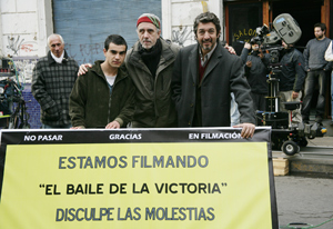 Abel Ayala, Fernando Trueba y Ricardo Darn. (Fotos: Constanza Valderrama).