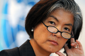 La alta comisionada adjunta de la ONU para los Derechos Humanos, Kyung-wha Kank (Foto:EFE).