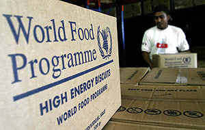 Contingente de ayuda del Programa Mundial de Alimentos (PMA) destinada a Cuba y Hait, en una base de El Salvador. (Foto: REUTERS)
