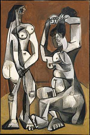 'Women at their toilette', de Pablo Picasso, se podr contemplar en la exposicin 'Picasso: Challenging the Past'. (Foto: EFE)