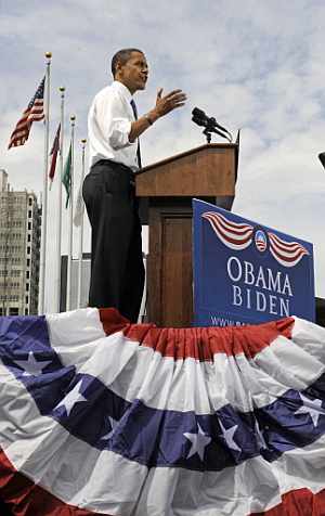 Obama, en un mitin reciente. (Foto: AP)