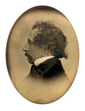 Fotografia de Charles Dickens realizada por John Jabez Edwin Mayall. (Foto: AP).